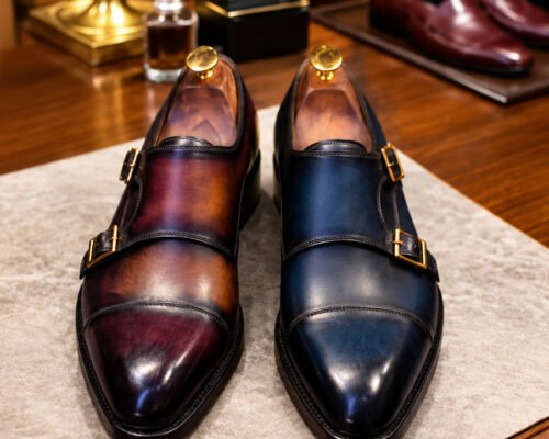 Double-Monk Dress Shoes
