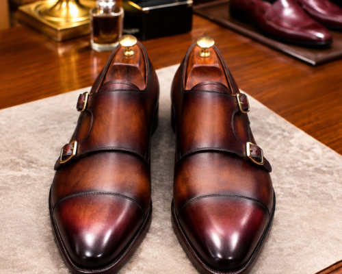 Luxury Double-Monk Shoes